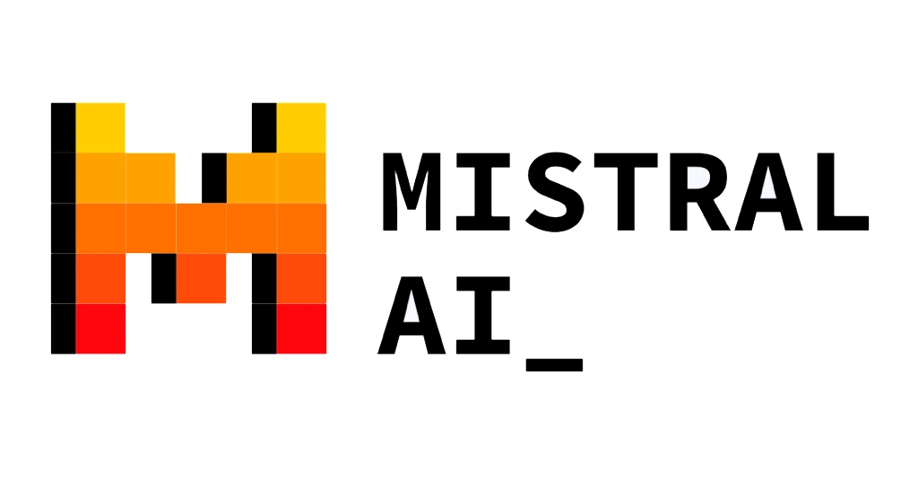 Moteur de recherche IA de Mistral AI Logo de l' IA Mistral AI